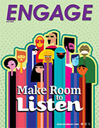 Last month's Engage cover