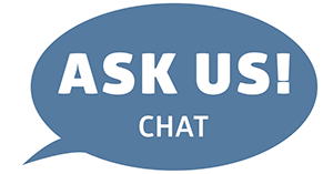 Ask Us Chat Bubble