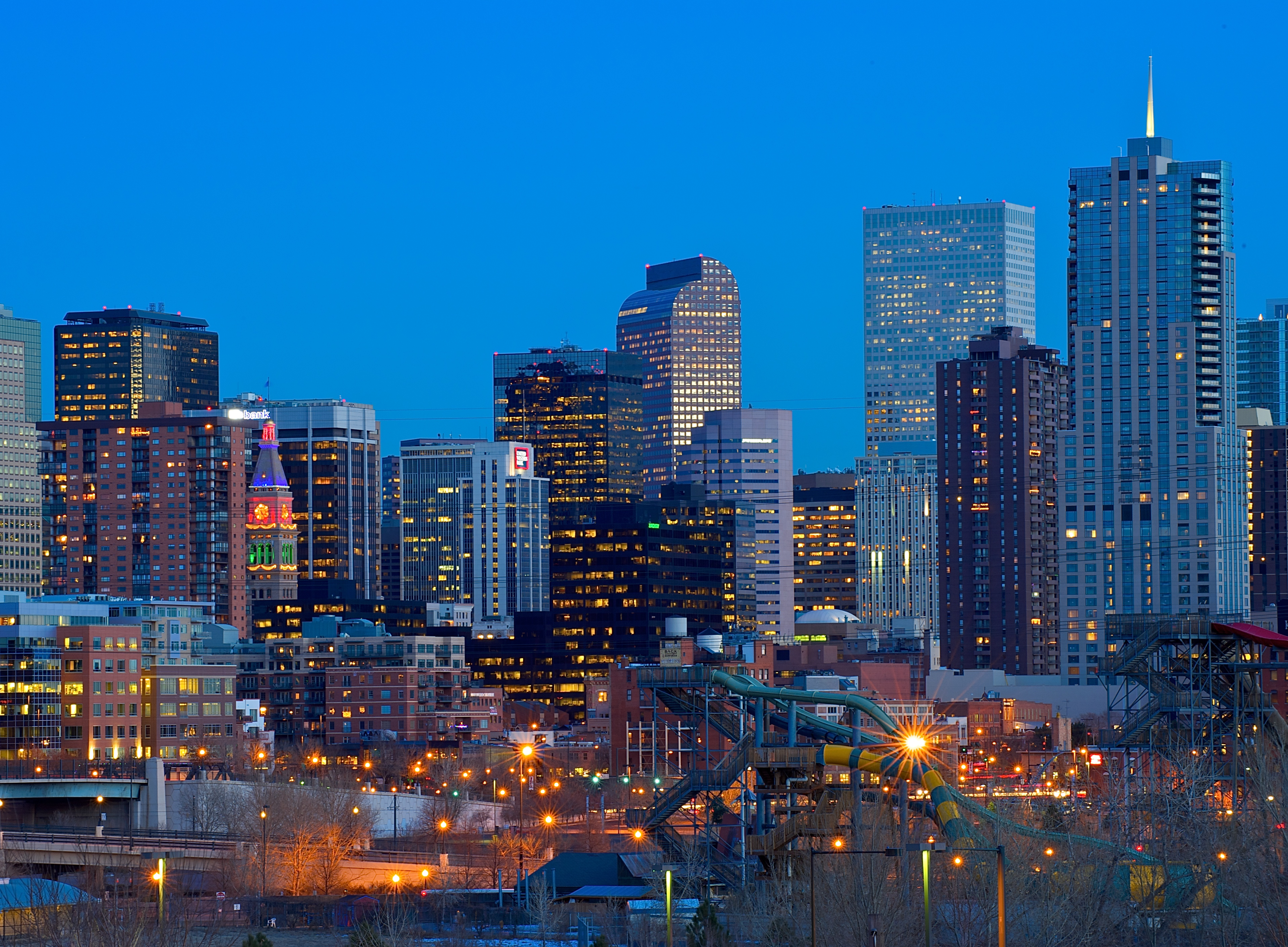 Denver skyline image