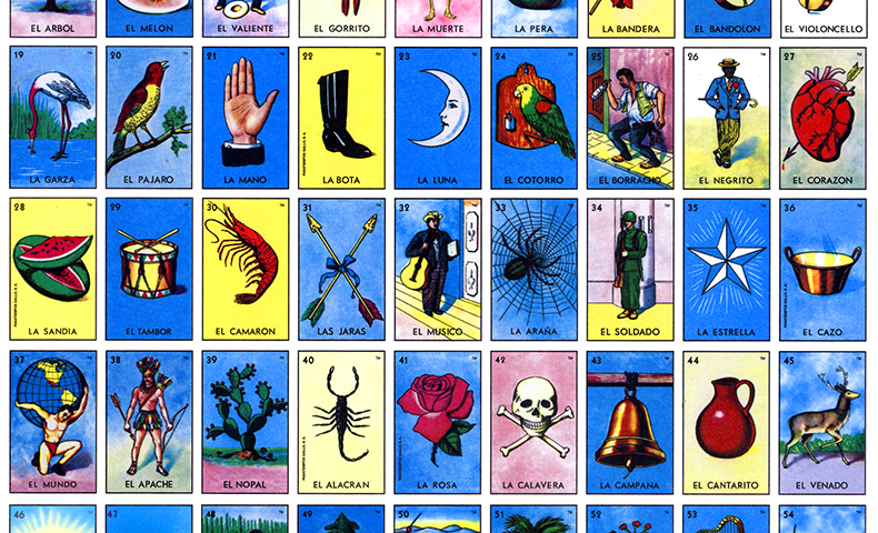 Book Cover Lotería.