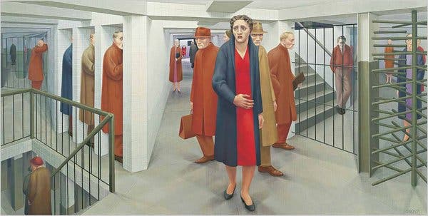George Tooker's The Subway