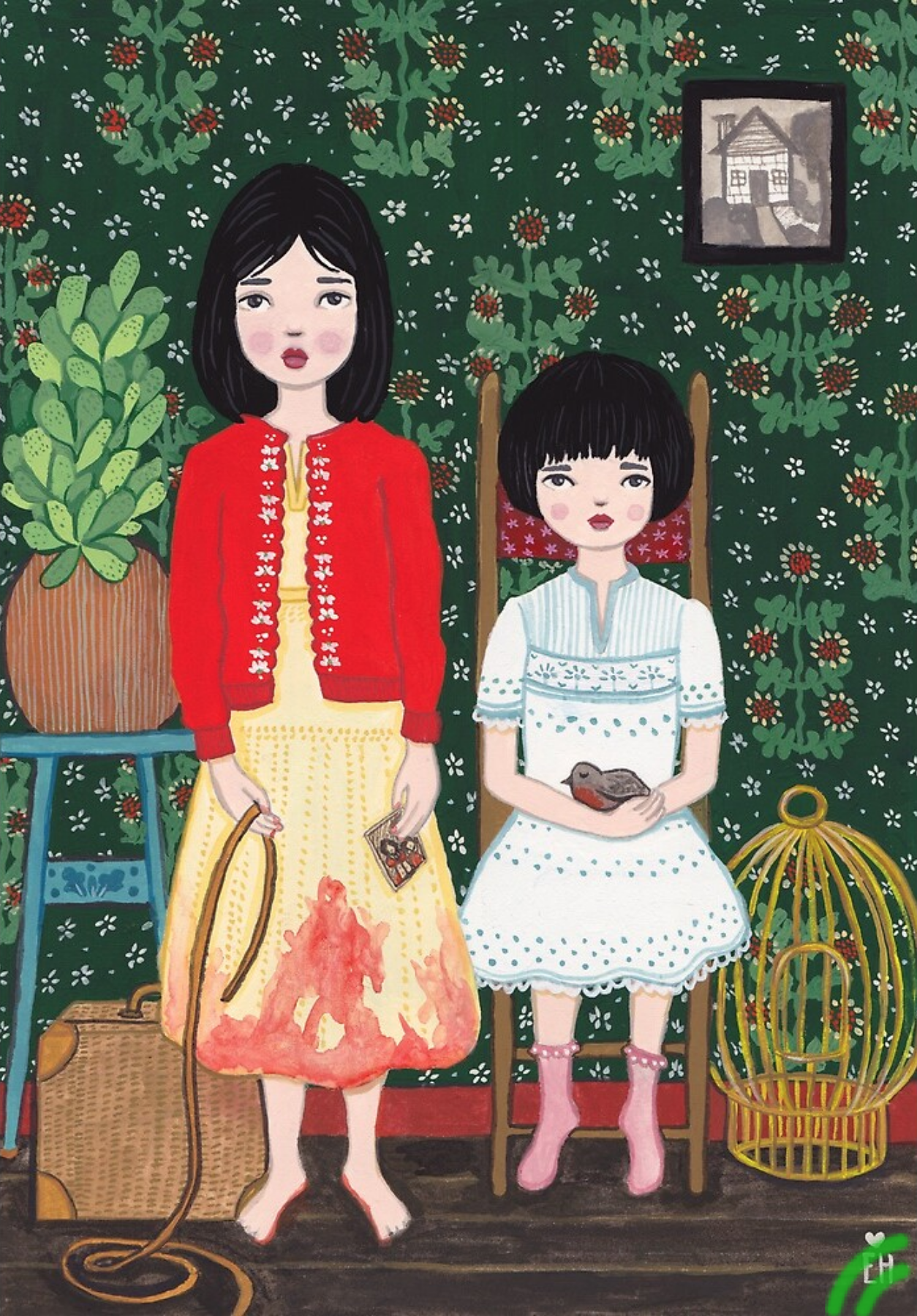 A Tale of Two Sisters poster by Emma Hampton