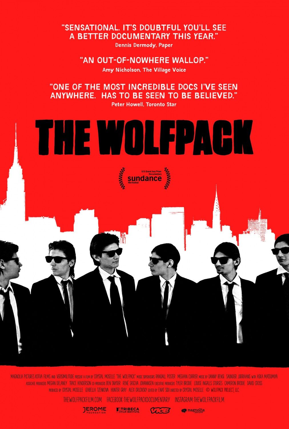 Poster for 2015 documentary The Wolfpack