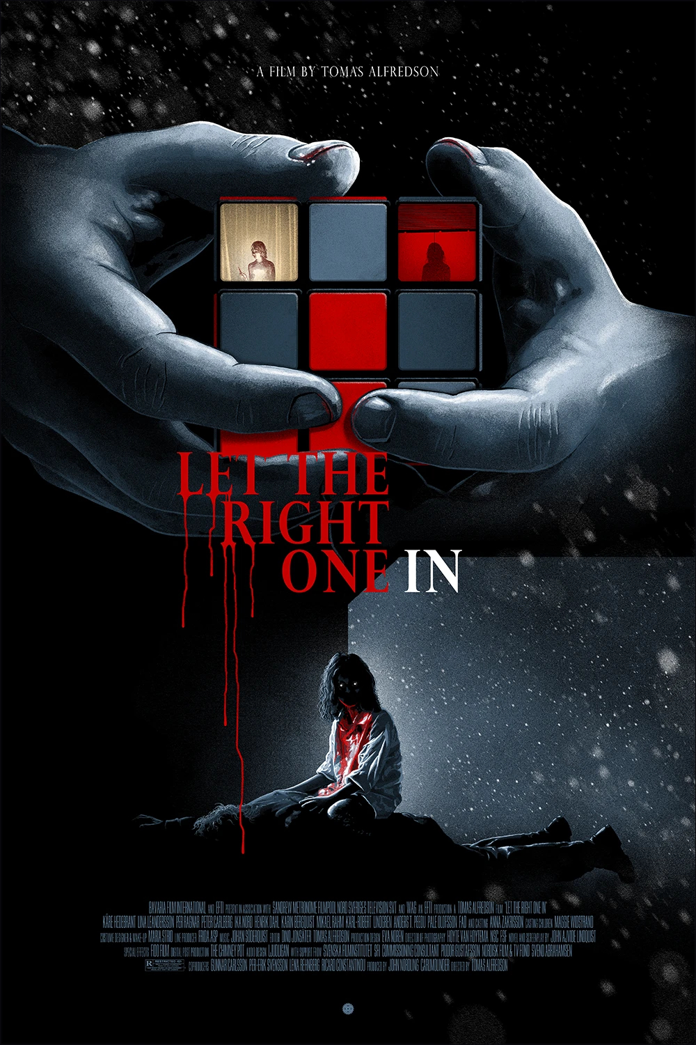 LET THE RIGHT ONE IN poster by Marko Manev