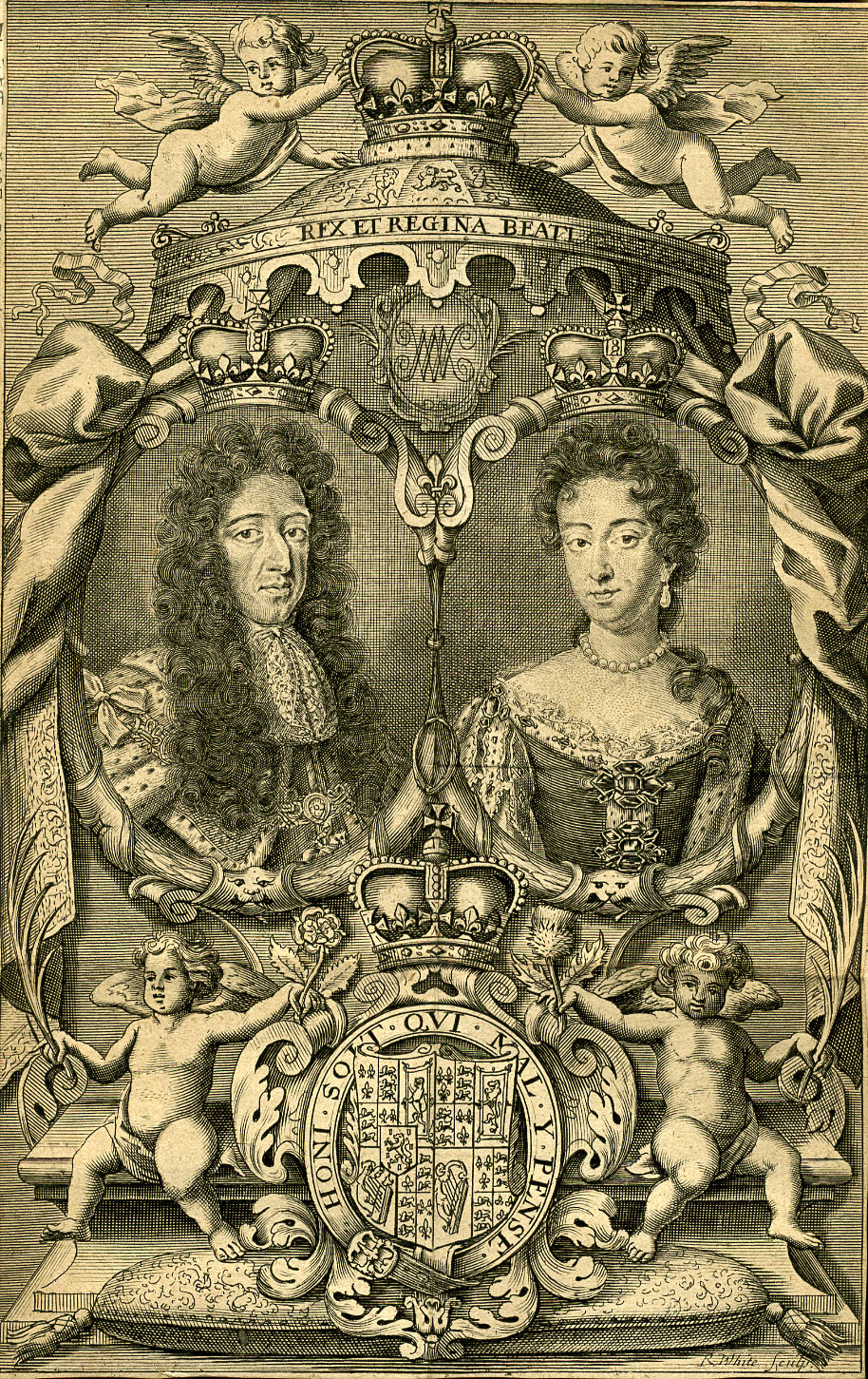 William and Mary engraving
