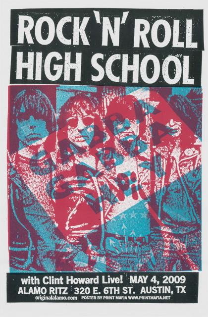 rock n roll high school poster