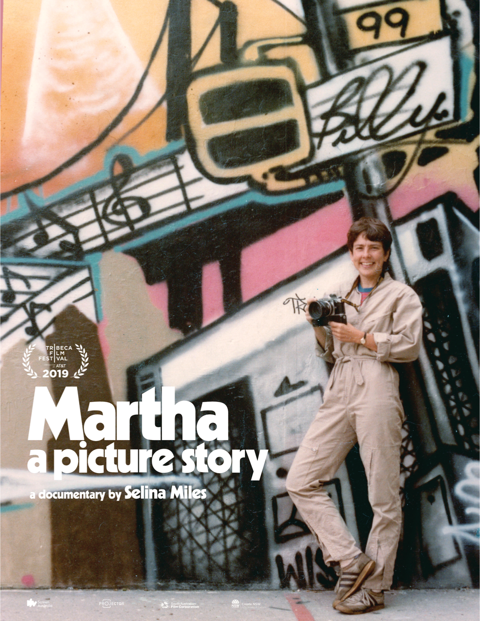 Poster for 2020 documentary Martha: A Picture Story