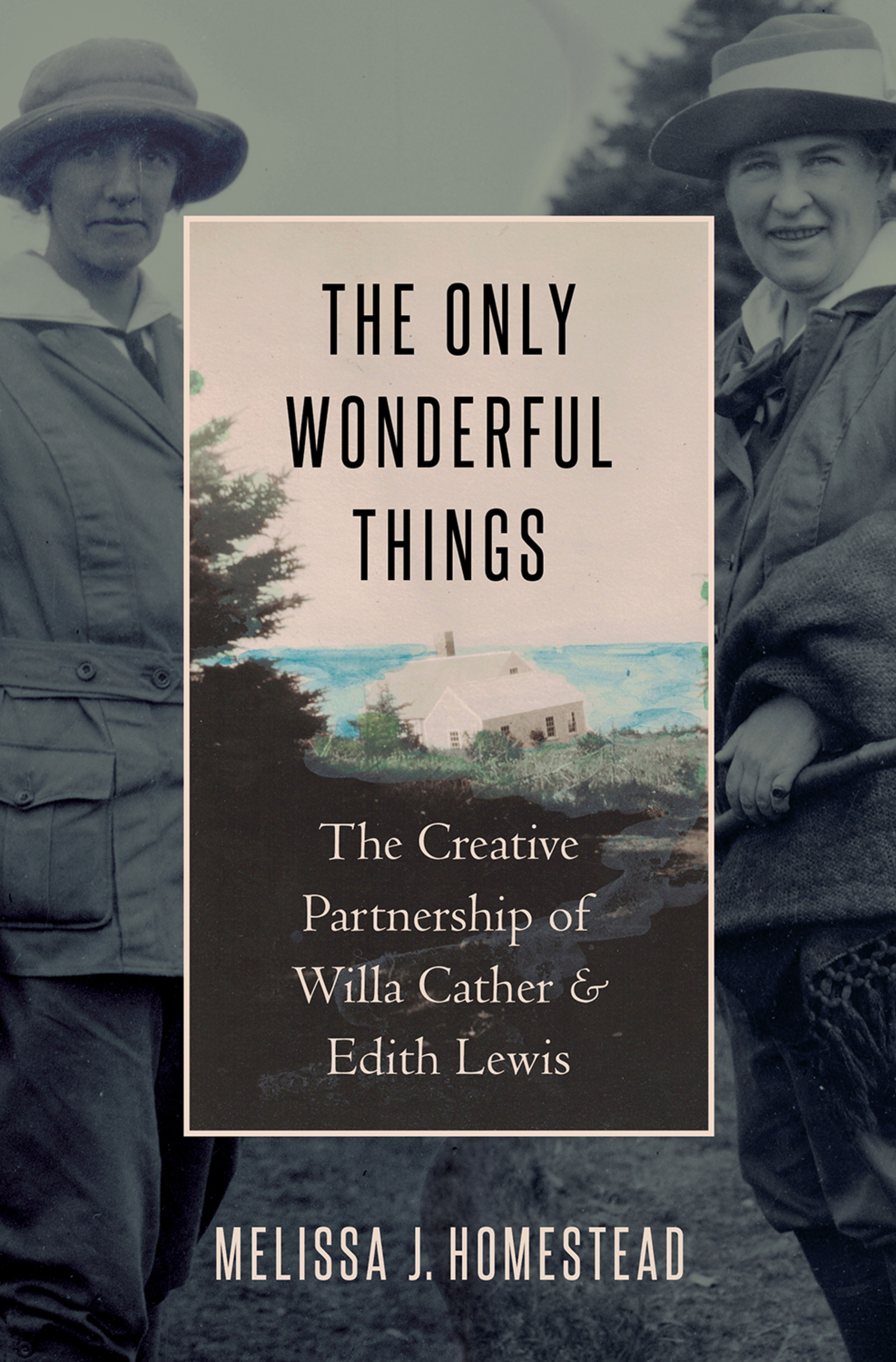 Book cover showing two women. 