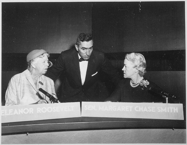 Eleanor Roosevelt and Margaret Chase Smith