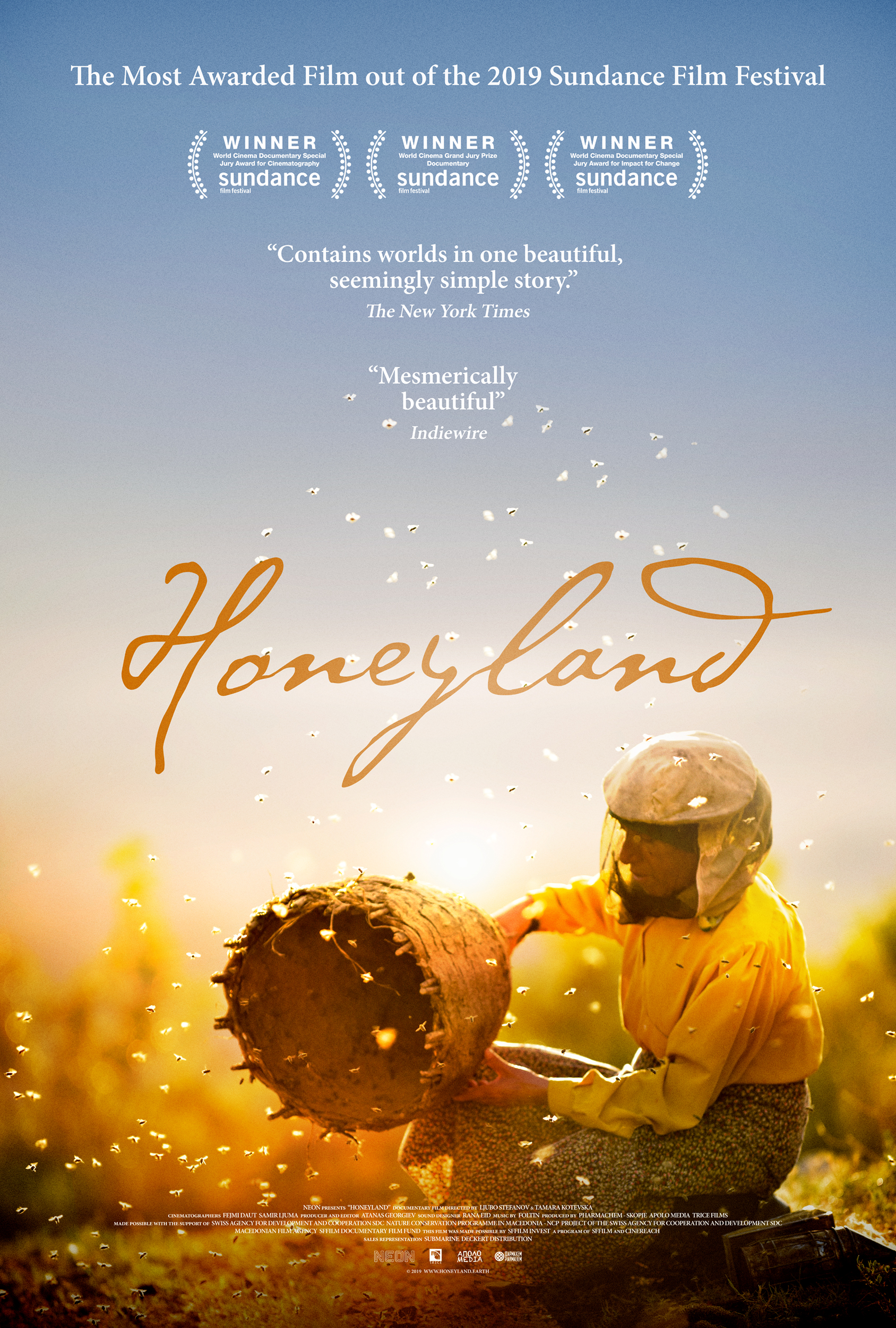 Poster for Honeyland Not Rated 2019 Documentary ‧