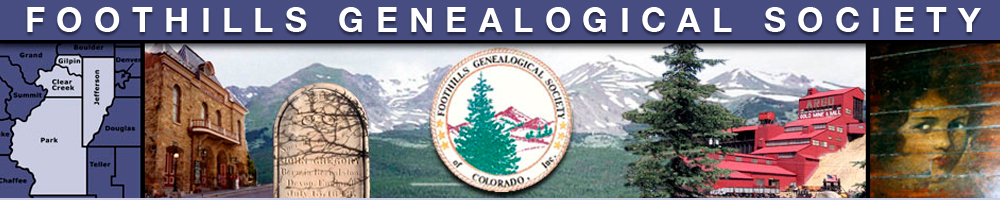 Foothills Genealogical Society of Colorado, Inc.