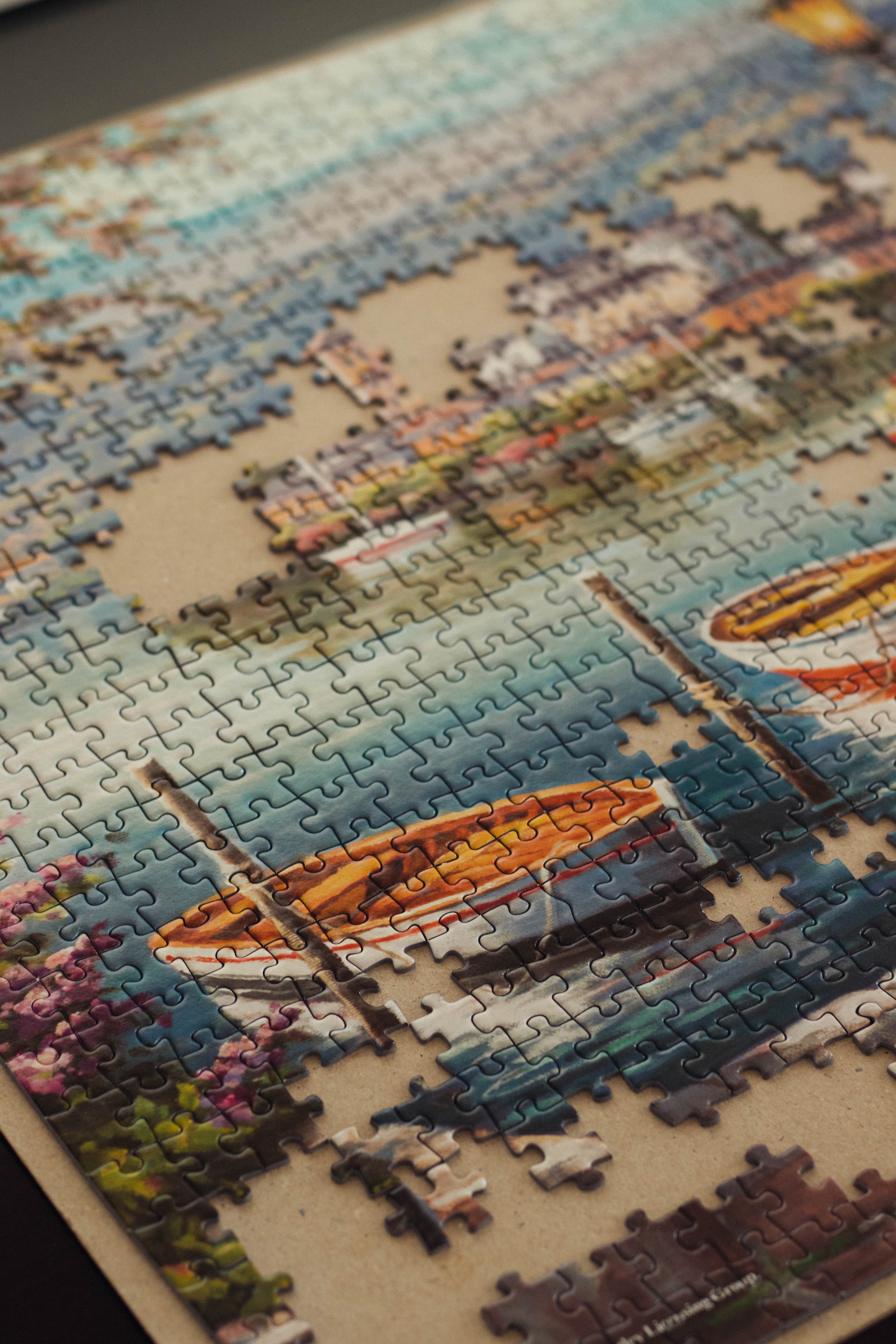 Image of incomplete jigsw puzzle