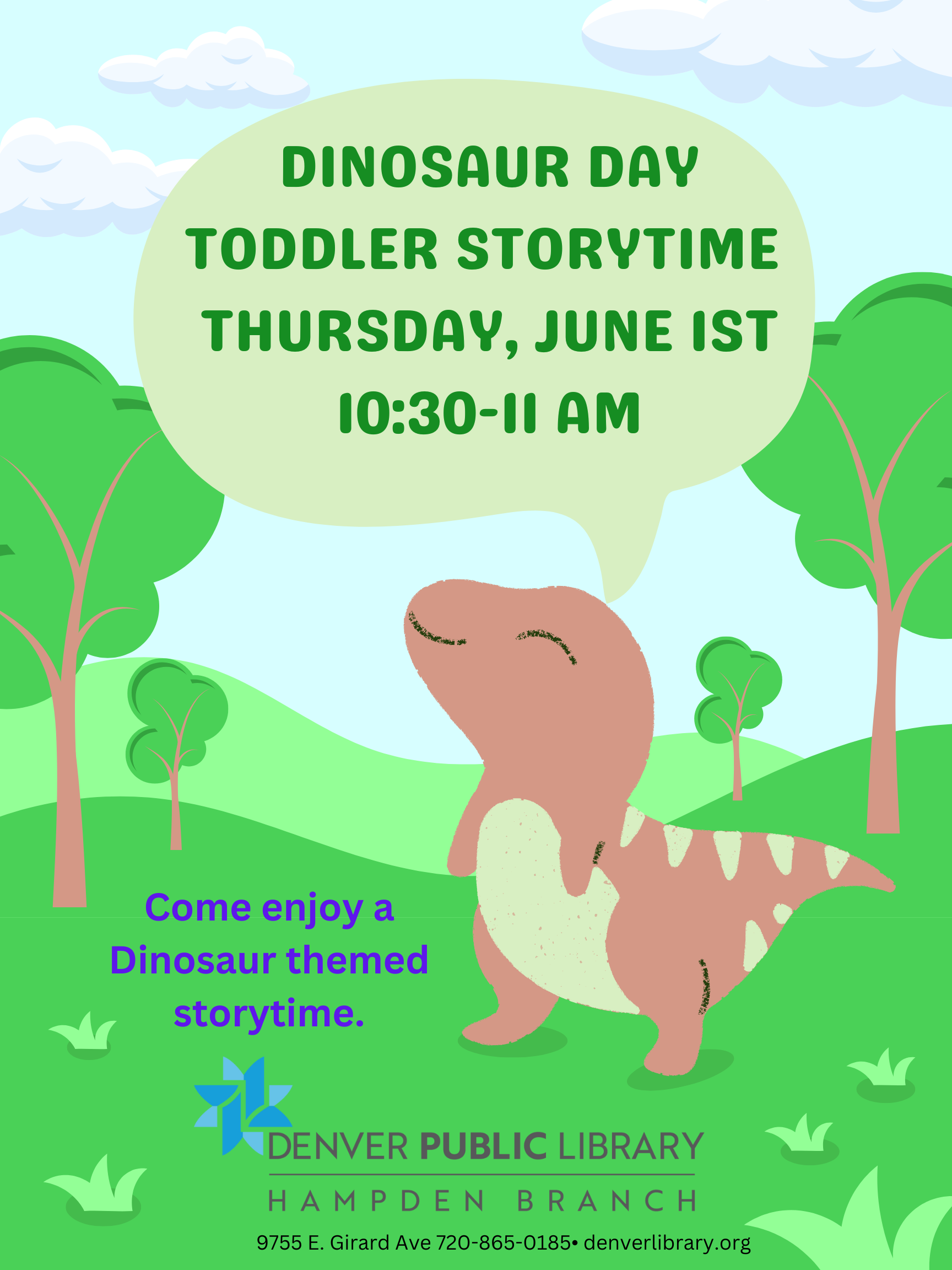 Dinosaur Storytime
