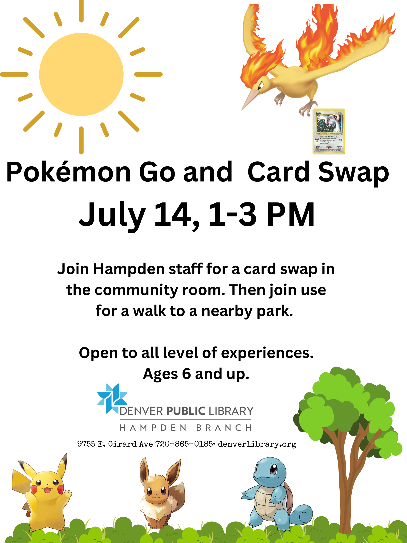 Pokémon Go and Card Swap 