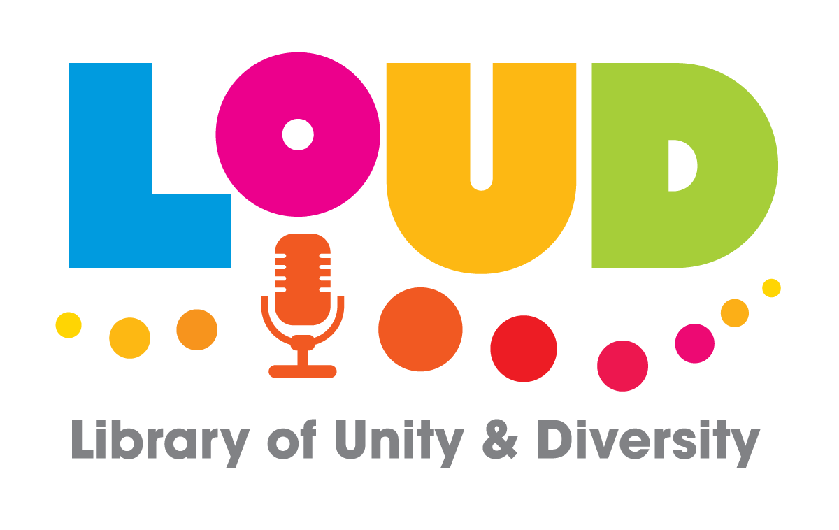 loud logo with multiple colors