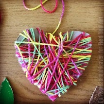 yarn heart