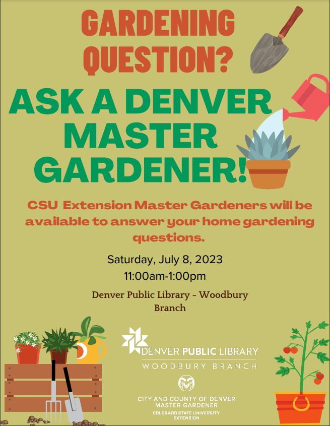 Ask a Denver Master Gardener