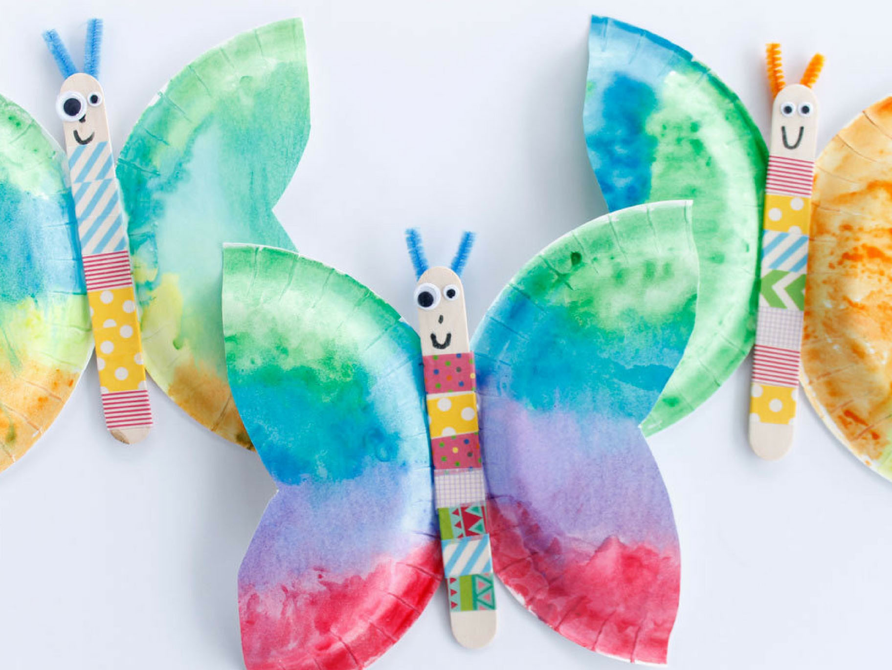 Paper Plate Butterfly