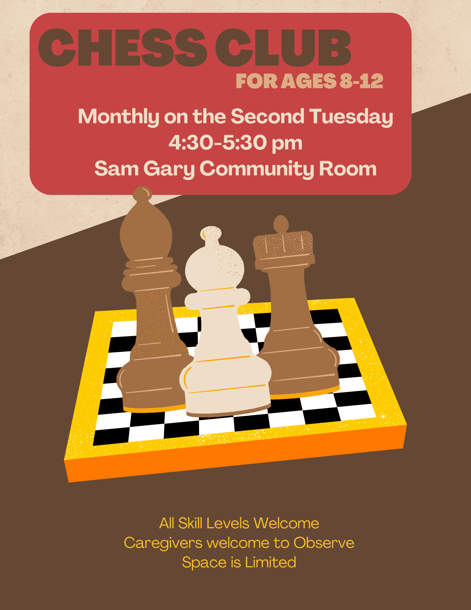 Chess Club poster