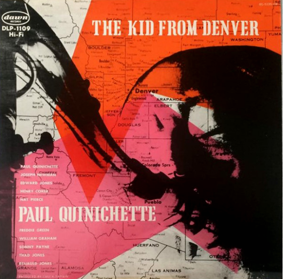 album art for Paul Quinichette's "The kid From Denver"