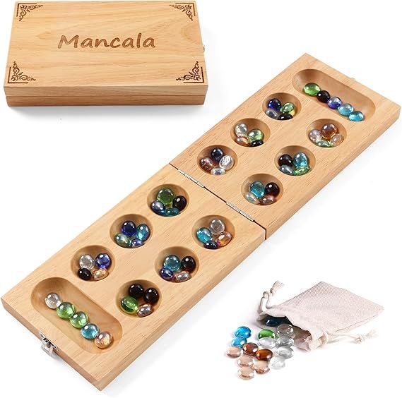 Photos of Mancala game