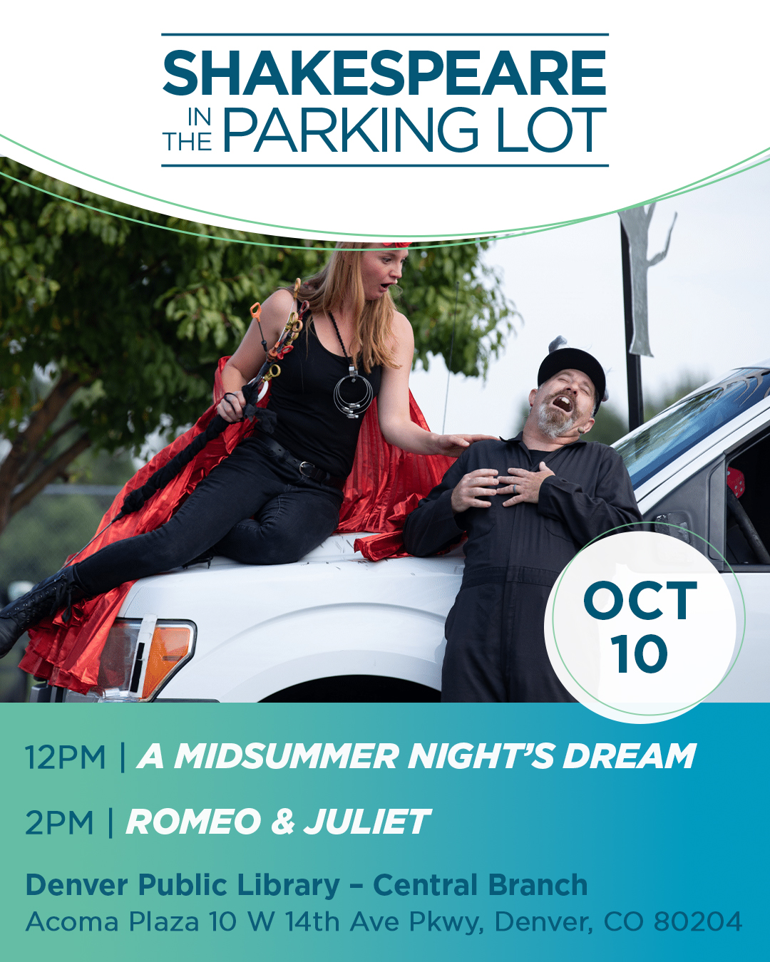 Poster for Shakespeare in the Parking Lot