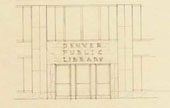 Sketch of DPL Entrance
