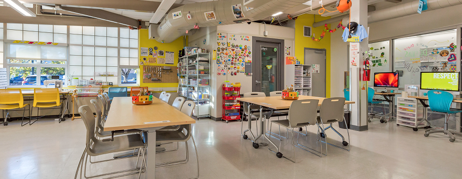 Interior of Hadley idealab