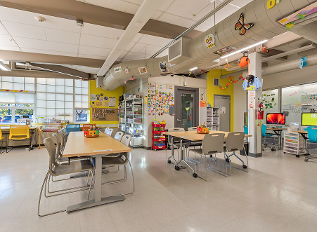 Interior view of Hadley ideaLAB