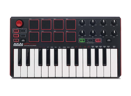 Akai Mini MIDI keyboard