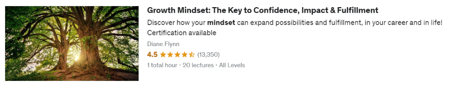 Growth Mindset: course description