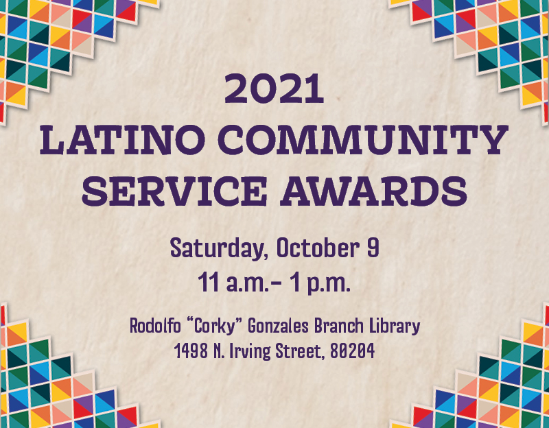 latino award flyer that shares all the event information