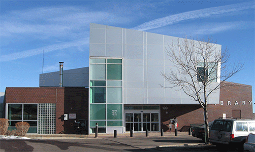 Exterior shot of Schlessman Family branch