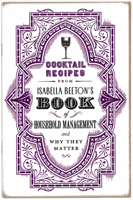 cover: beeton's cocktail recipes