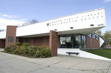 Ross-Barnum Branch Library exterior