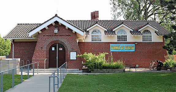 Smiley Branch Library exterior