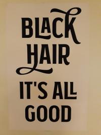 Black Hair it's all good image