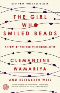 Cover of the book "The Girl Who Smiled Beads," available from the Denver Public Library