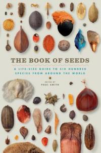 Book cover featuring photos of many different types of seeds