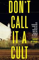 cover: don't call it a cult