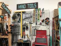 Hand tool collection at DTL