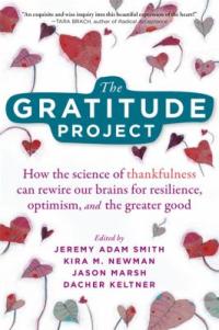 Cover of the book "The Gratitude Project," available from DPL.