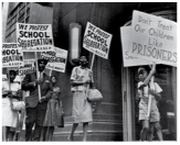 Protest of School Segregation