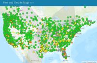 AirNow Fire and Smoke Map screenshot