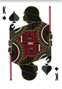 image: darth vader king of spades playing card