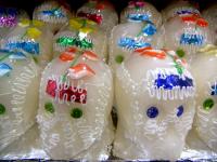 Photo of sugar skulls, by Angélica Portales, Creative Commons license