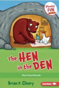 cover: hen in the den