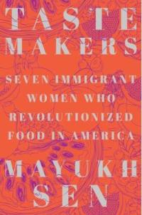 Orange cover with fruit drawings in purple