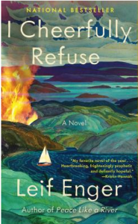 cover I Cheerfully Refuse illustrated scene of shoreline