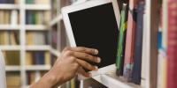 ebook on shelf